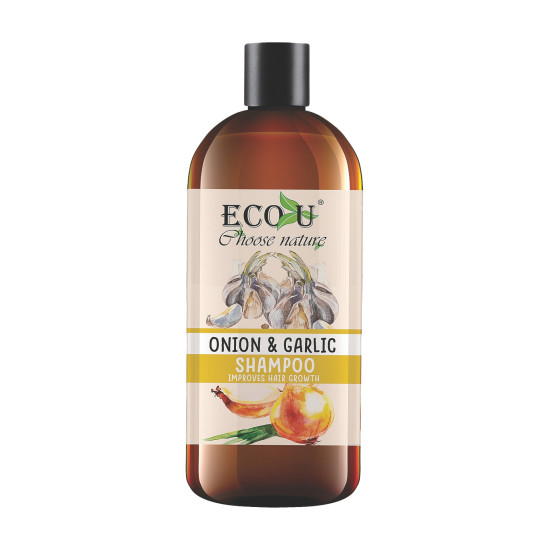 ECOU, Shampooing 500 ml - Oignon & Ail