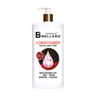 FERGIO BELLARO Conditioner 500ml - Huile de Macadamia & perle, soie, caviar, keratine